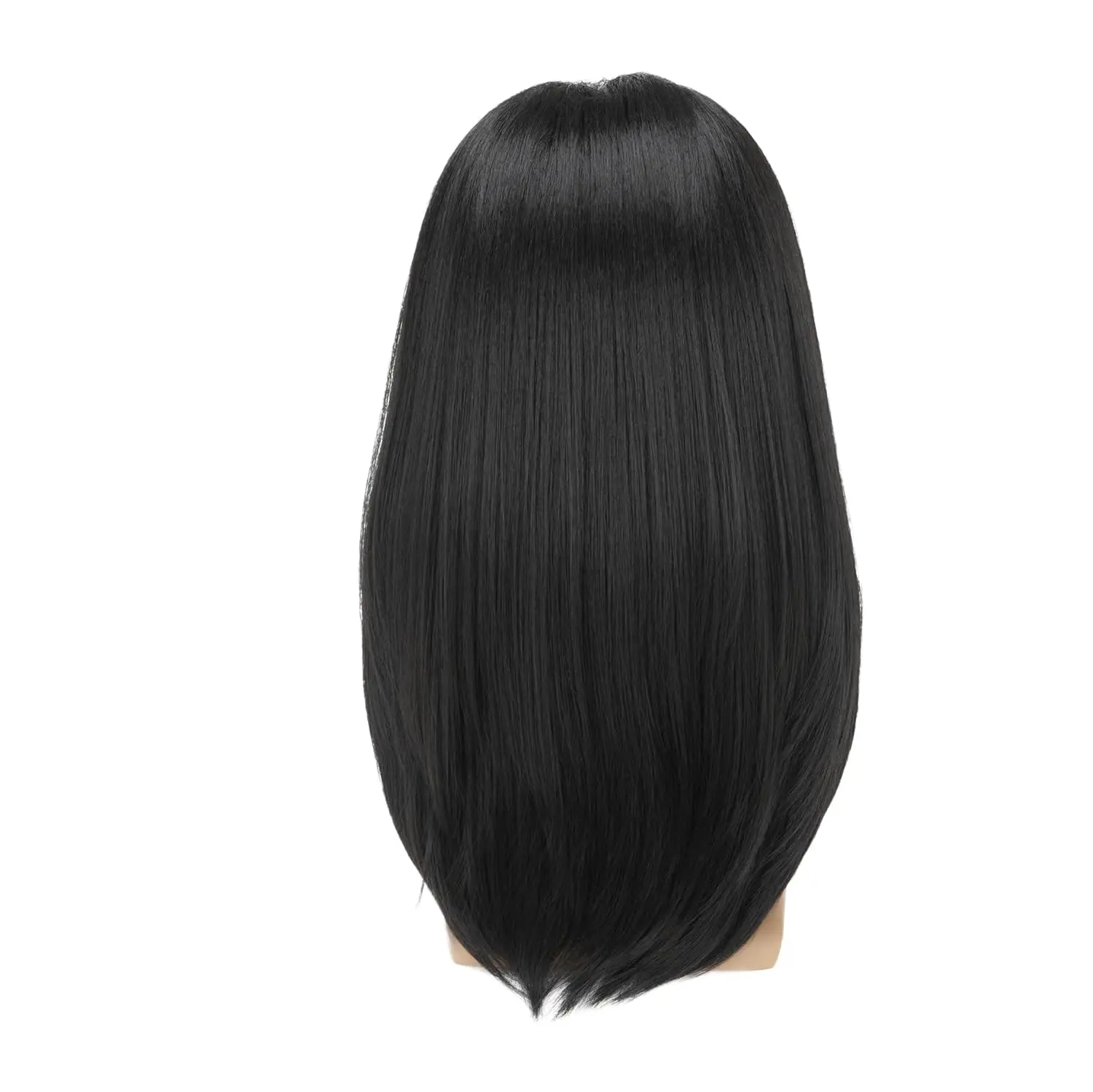 Long Black Wig for Mens Straight Hair Synthetic Heat Resistant Men Wigs for Daily Party Costume Halloween - view 3