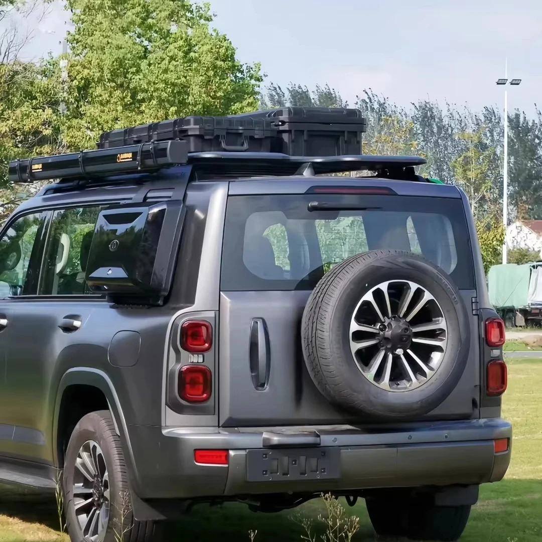 

For Tank 300/400/500 90L Outdoor Expansion Roof Equipment Box Explosion-Proof ABS Quick-Release Luggage for Off-Road