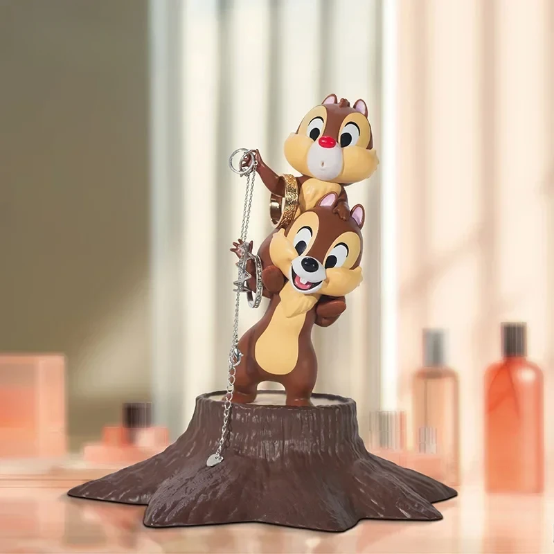 Disney Chip 'n' Dale Action Figure Doorstop Multi-functional Styling Statue Storage Shelf Desktop Model Decoration Surprise Gift