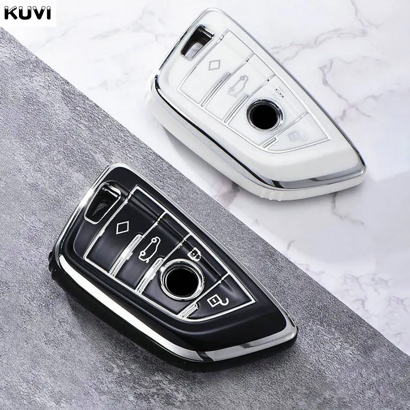 Mode TPU Auto Fernbedienung Schlüssel Fall Abdeckung Shell Fob für BMW x1 x3 x5 x6 x7 1 3 5 6 7 series g20 g30 g11 f15 f16 g01 g02 f48 schlüssel los