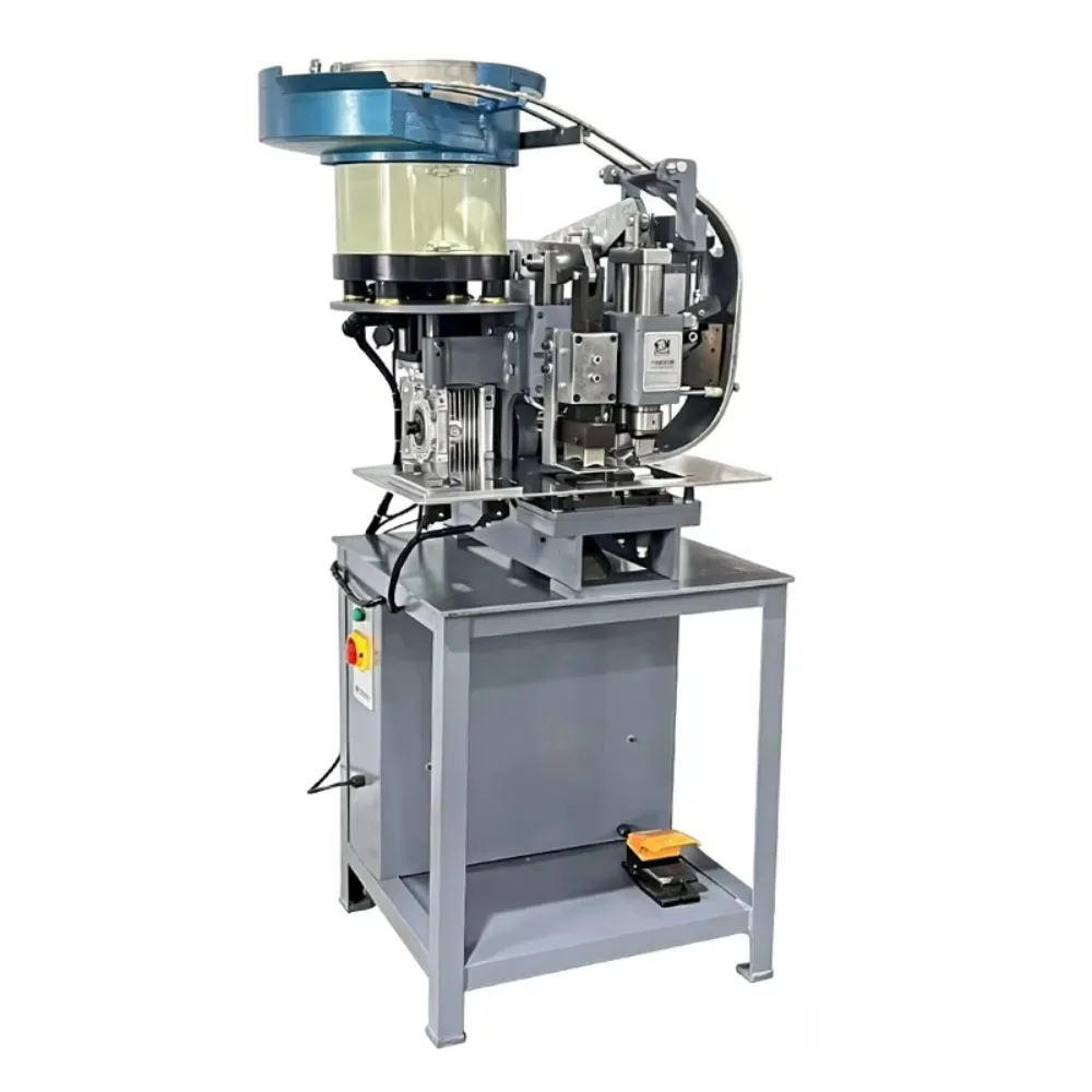 JZ-936ATP Automatic Feeding Double Oval Eyelet Machine with Punching and Riveting Functions for  Lever Arch Files