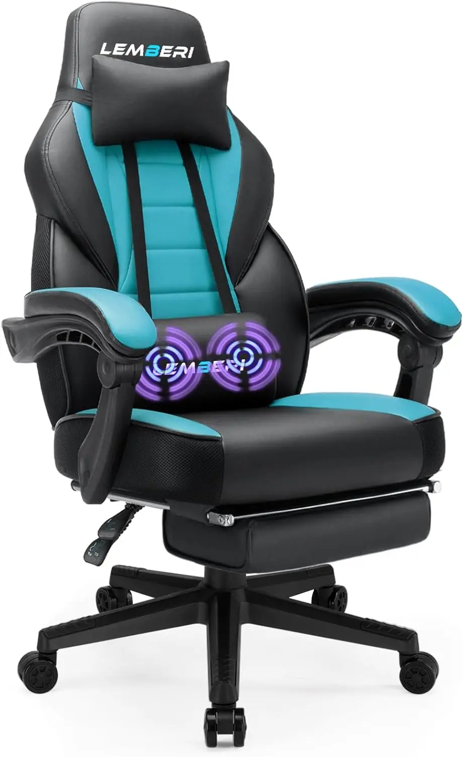 

Gaming Chairs for Adults,Ergonomic Video Game Chairs with footrest,Big and Tall Gaming Chair 400lb Weight Capacity