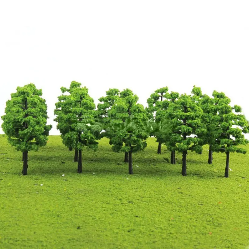 20pcs 7cm Model Tree Simulation Tree 1:100 Scale For Trains Railway Diorama War Games DIY Landscapes