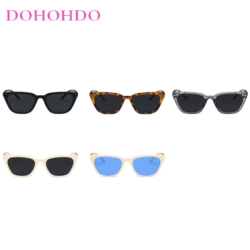 

Luxury Brand Design Vintage Cat Eye Sunglasses Women Small Frame Sun Glasses Female Trendy Fashion Shades UV400 Lentes De Sol