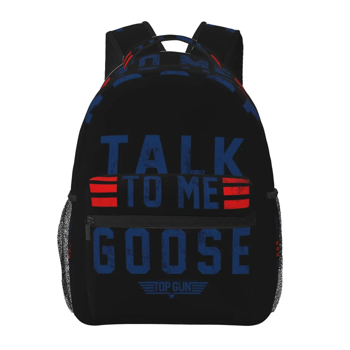 Top Gun Talk To Me Goose Backpacks Boys Girls Bookbag Children School Bags Cartoon Laptop Rucksack Shoulder Bag Large Capacity