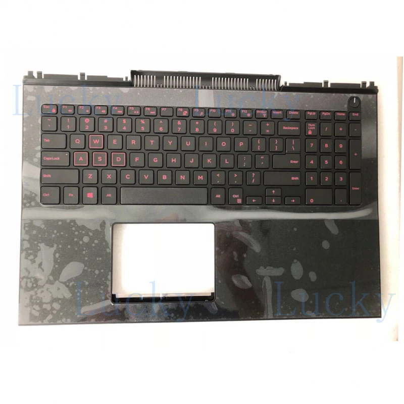 f  Original VFPNK Palmrest Upper Case No Backlit Keyboard For Dell Inspiron 15 7567