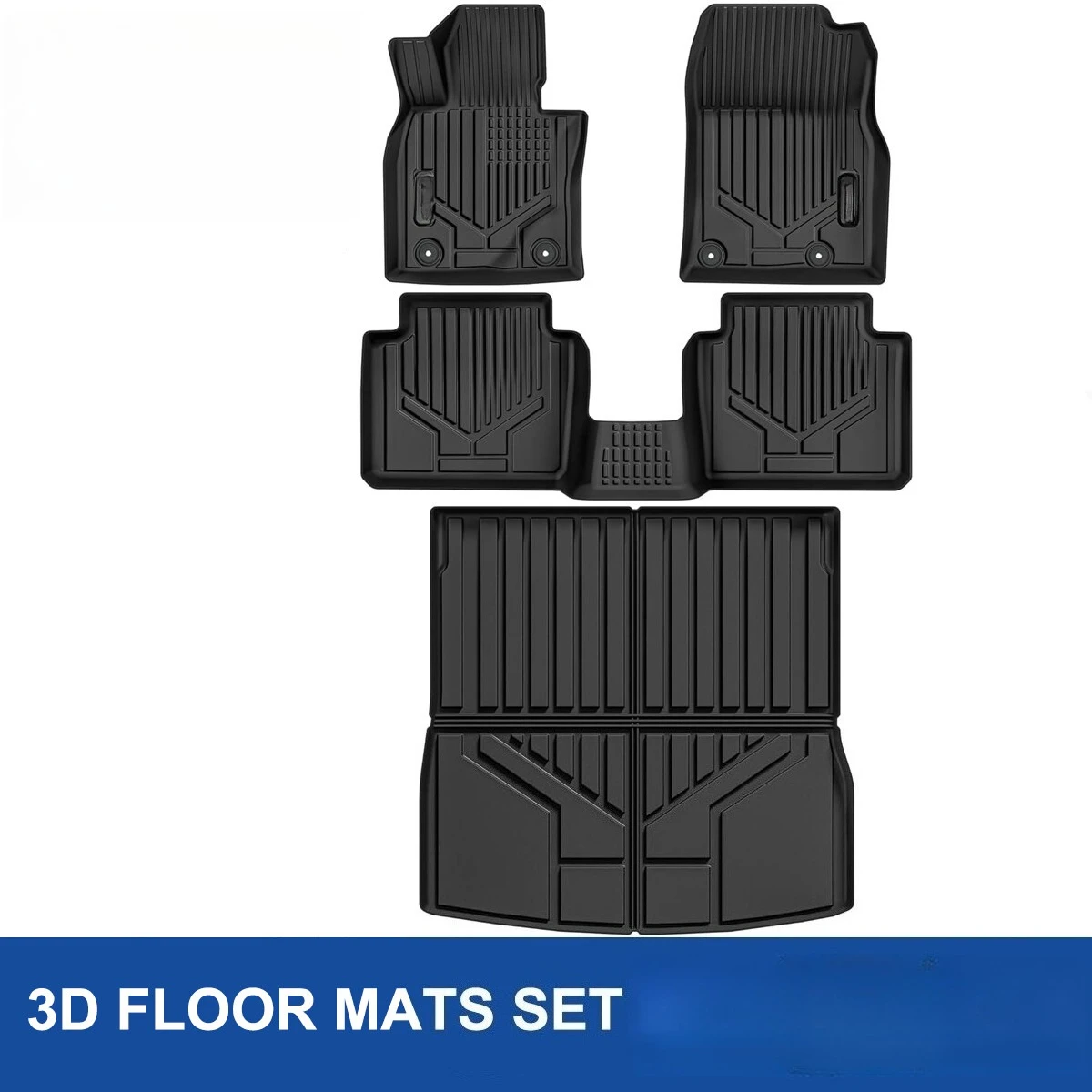 

3D Floor Mats & Cargo Liner for 2023- 2025 Mazda CX-50 All Weather Anti-Slip TPE