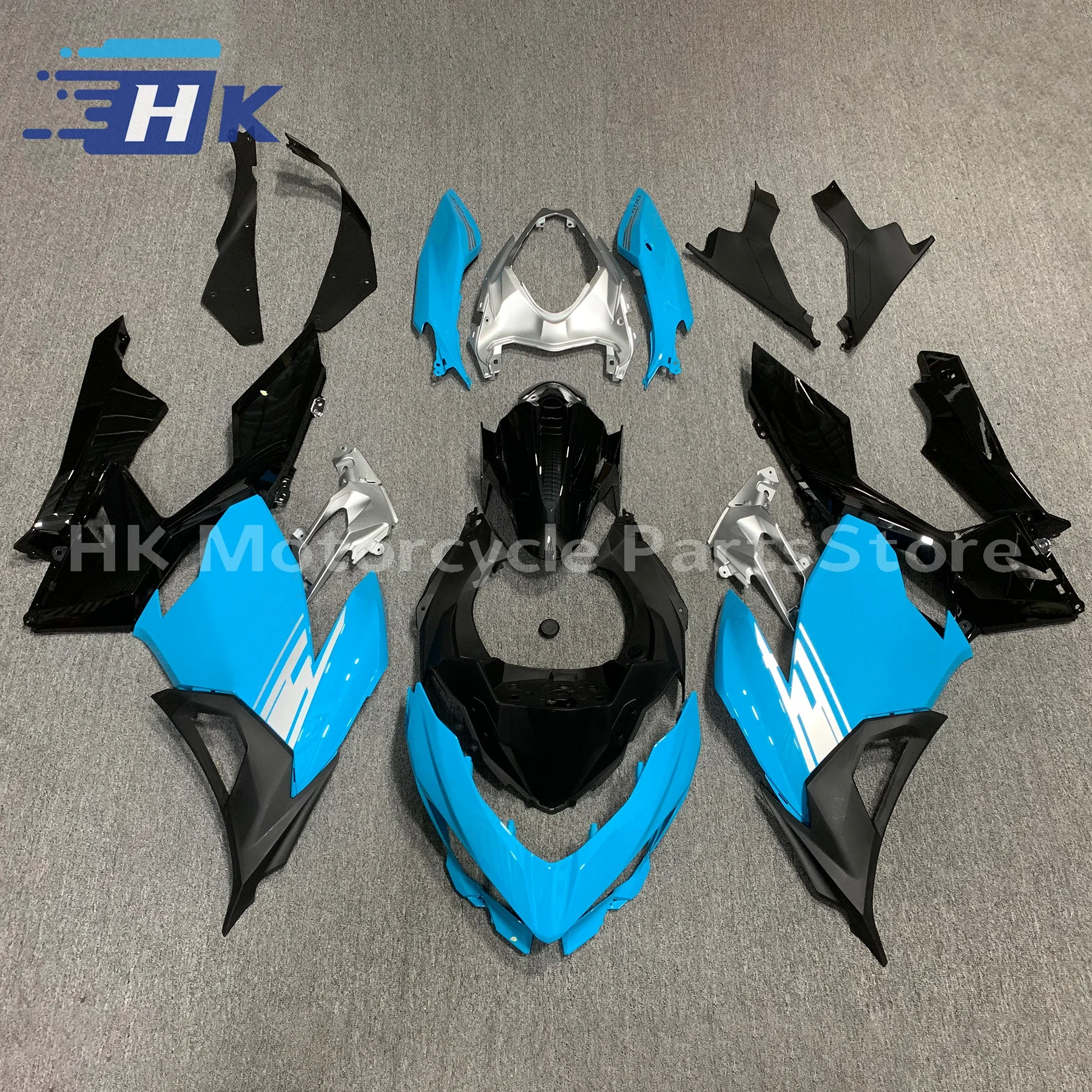

Motorcycle fairing fit for Ninja 400 18 19 20 21 22 23 ZX400 EX400 2018 2019 2020 2021 2022 2023 Fairing Colorful