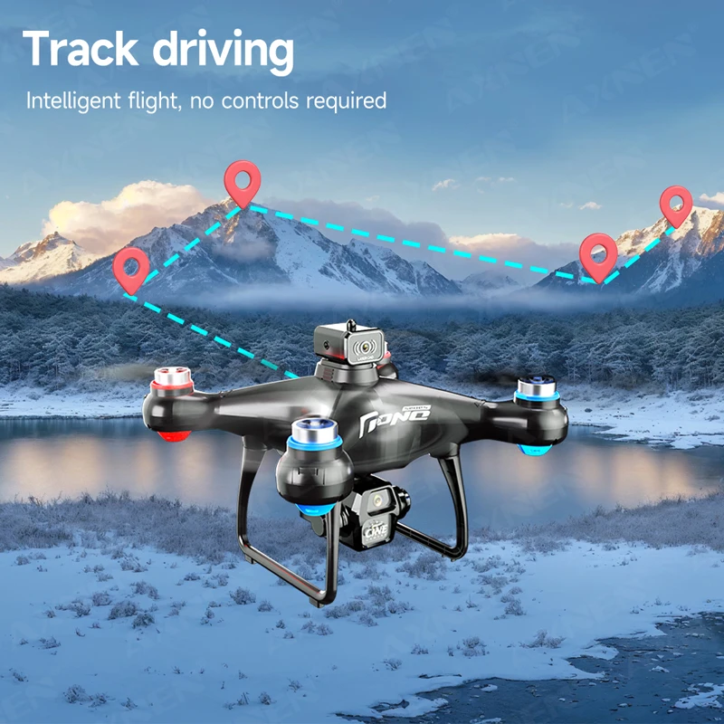 AXNEN E55AIR Drone Mini Dual Camera 8K Aerial HD Profesional