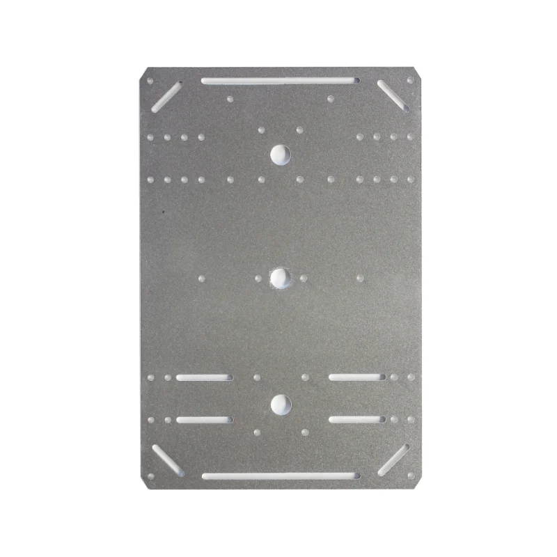 ملحقات هيكل خزان السيارة الذكية ROS لوحة علوية من سبائك الألومنيوم/اللوحة السفلية 25*50 30*50 سنتيمتر