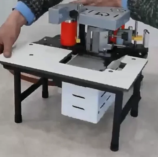 

LY Portable Edge Sealing Machine Straight Intelligent Temperature Control Stepless Speed Adjustment for Office Design Cabinet