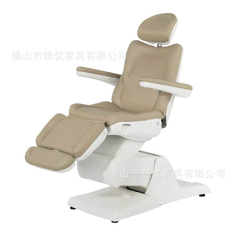 

High-end electric beauty bed beauty salon special multi-functional massage physiotherapy bed pattern embroidery bed