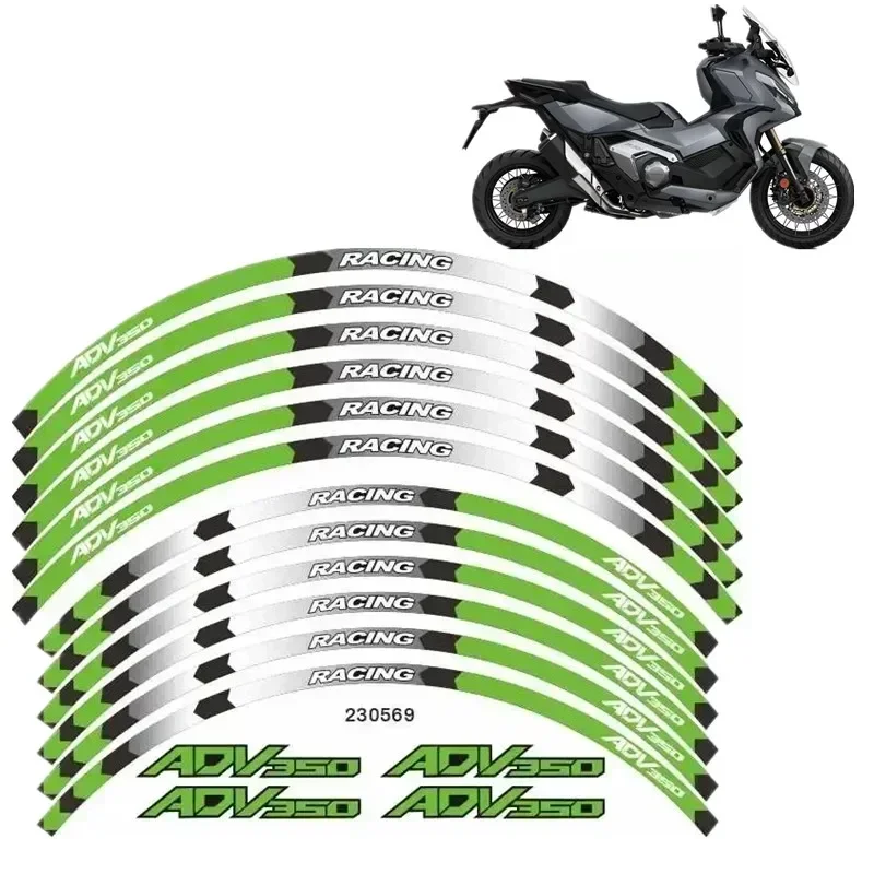 

Для HONDA ADV350 детали двигателя мотоцикла, контурное колесо, декоративная наклейка-3