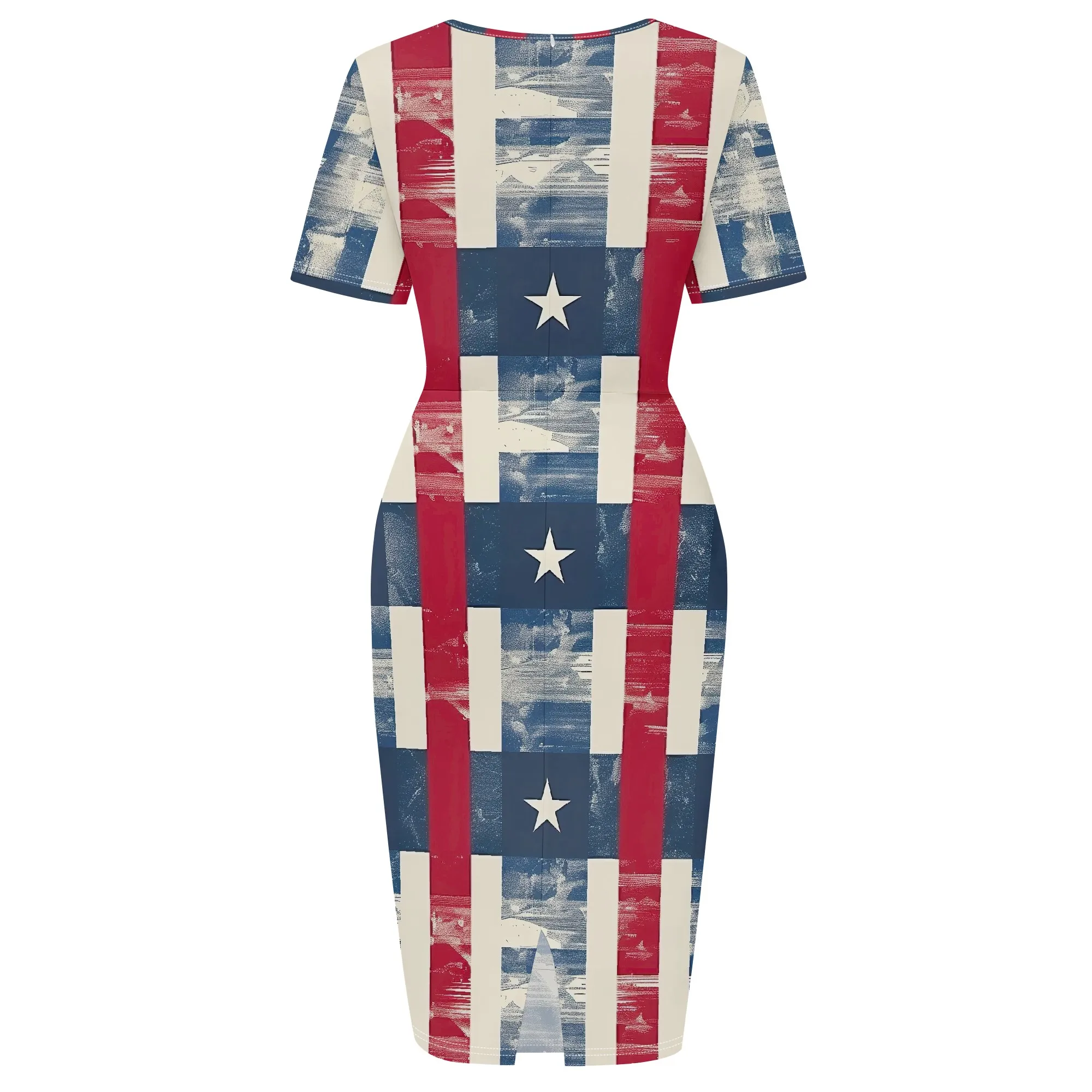 Рисунок 4 - Женское винтажное платье миди с