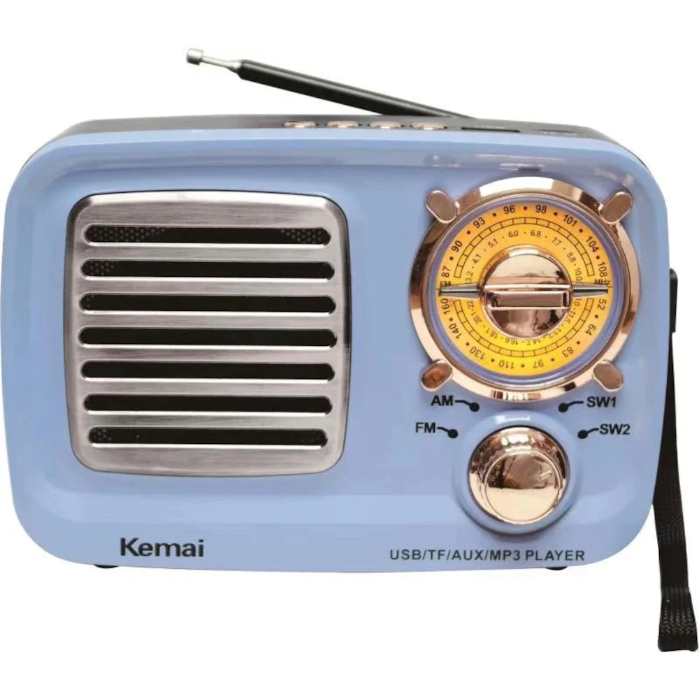 

Kemai Md-309Bt Bluetooth Retro nostalgic radio Usb/Tf/Mp3