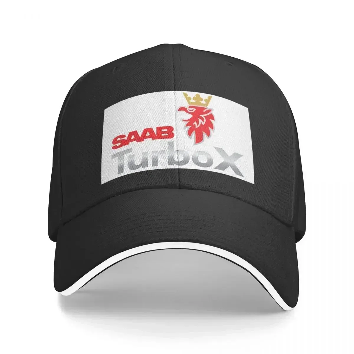 SAAB Turbo X With Griffin Baseball Caps Snapback Fashion Baseball Hats Breathable Casual Outdoor Customizable Polychromatic