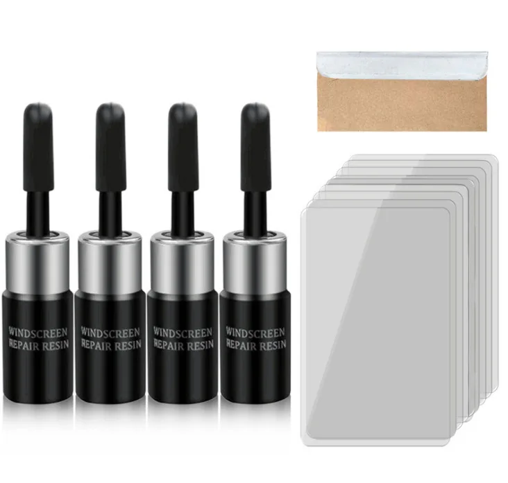Car Glass Repair Window Cracks Gone Kit Remove Scratch Automobile Truck Motorcycles Broken Repair Windscreen Crack Recovery Set