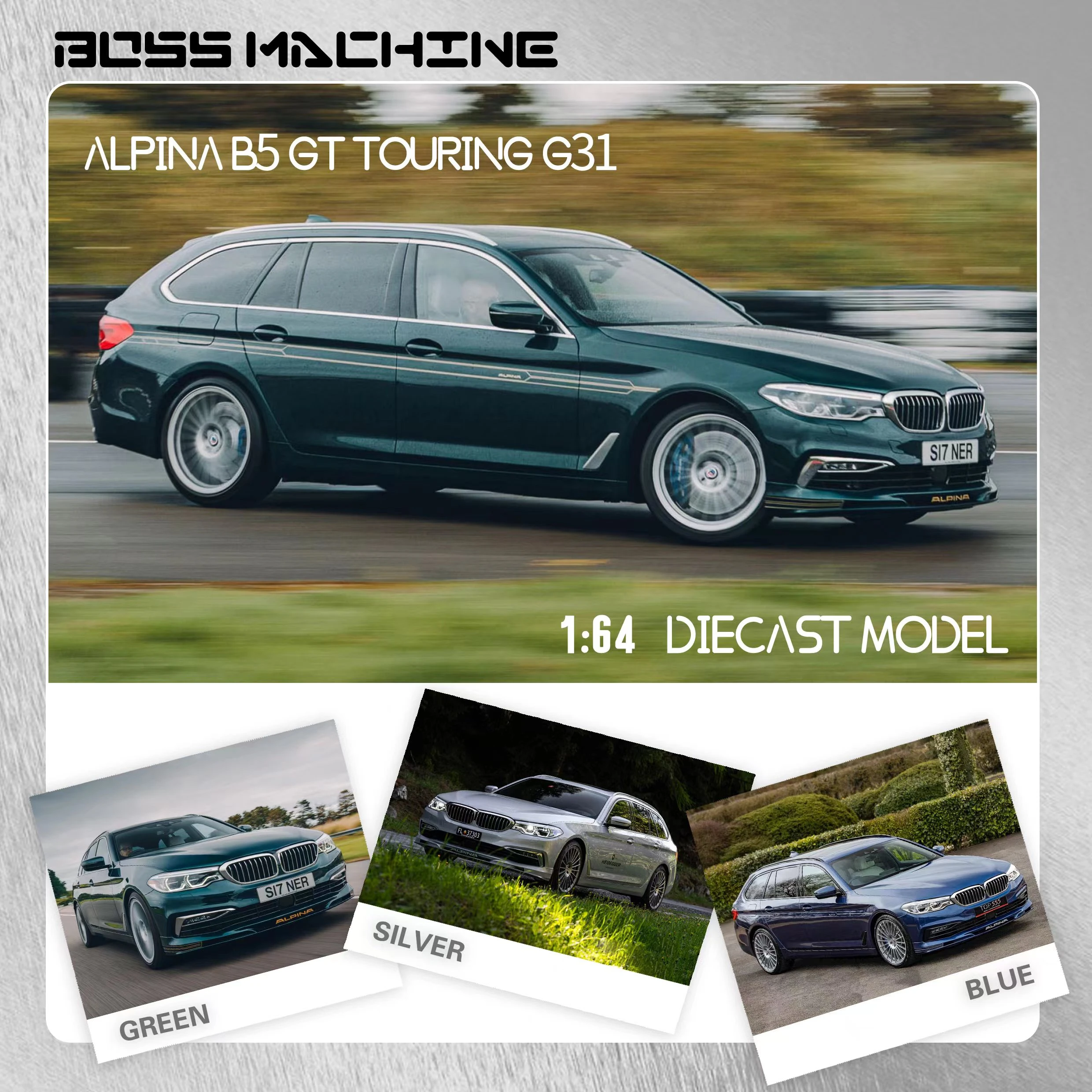 **Pre-order **Boss Machine 1:64 7 Series G31 B5 Biturbo Touring GT limit Model