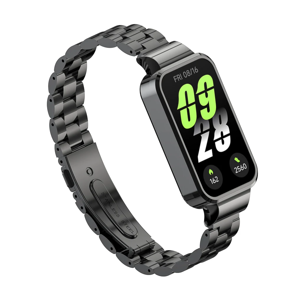 Gehäuse + Armband für Xiaomi Mi Band 9 Active Armband für Xiaomi Smart Band 9 Active Edelstahl-Metallarmband Mi Band 9 Active – Detail 8