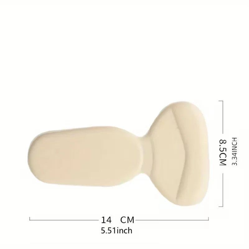 زوج واحد من نعال نصف الكعب العالي - وسادات وسائد ذاتية اللصق مضادة للانزلاق، مقابض كعب ناعمة ومريحة للأحذية كبيرة جدًا، وقابلة لإعادة الاستخدام