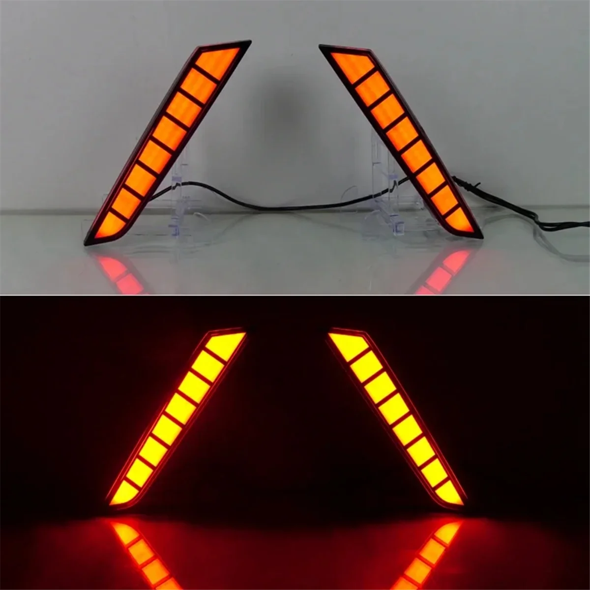 Rear Bumper Light Tail Light Reflector for BYD Dolphin Mini SeagullJAS