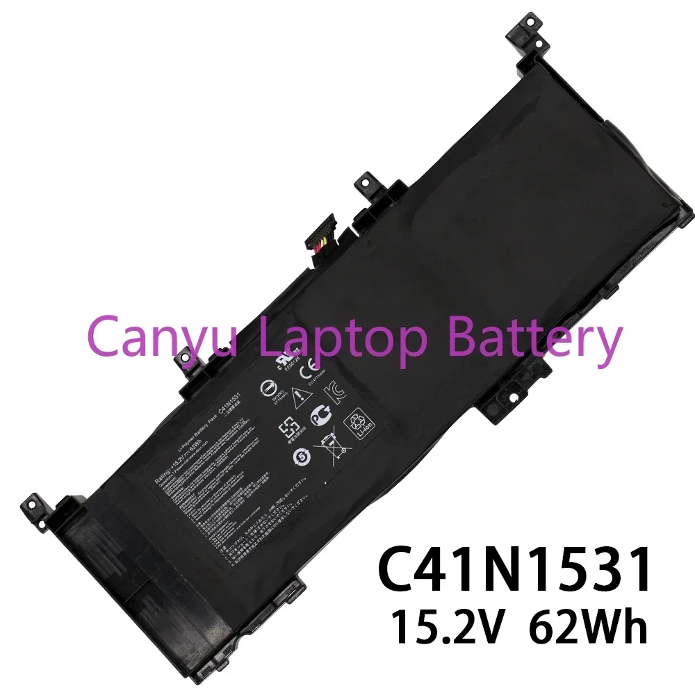 2024 C41N1531  15.2V 62Wh For Asus GL502VS-1A GL502VY-DS71 GL502VY GL502VT-1B Series Laptop battery