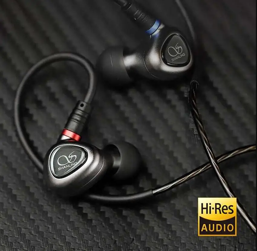 شانلينغ ME80 مرحبا الدقة 10 مللي متر سائق ديناميكي مزدوج 2DD IEMs Hifi مراقبة الموسيقى اوديوفيلي MMCX كابل داخل الأذن سماعة سبائك الألومنيوم
