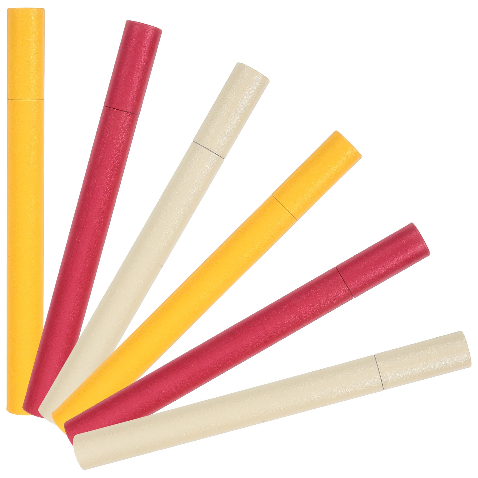 

6pcs Incense Container Paper Tube Canister Storage Home Insances Holder Aromatic Holder Stick Rack Packaging Gift Box