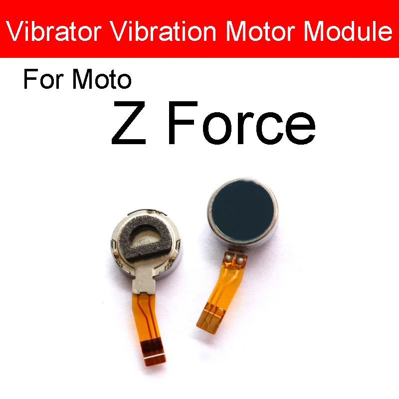 Motor Vibrator Module For Moto Z Play XT1635 Z2 Play Z3 Z Force XT1650 Z2 Force XT1789 Vibration Motor Flex Cable Repair Parts 