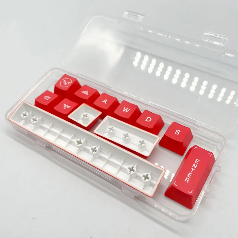 12Keys Keyboard Keycap OEM Profile PBT Material Key Cap for Mx Switch Hot Swap Mechanical Keyboard Biochemical Keycaps - view 5