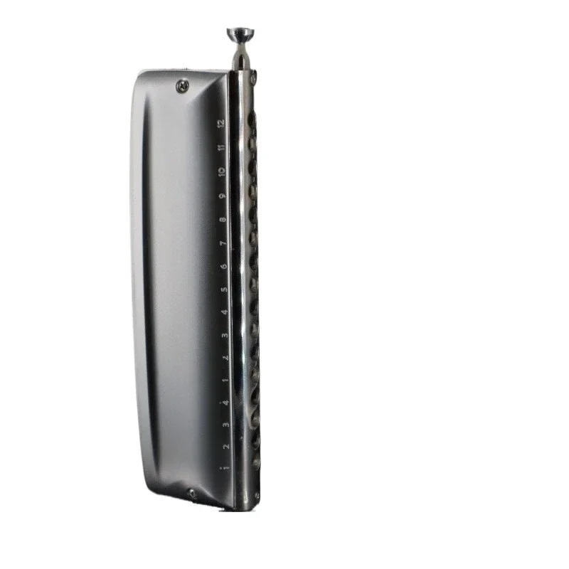 Chromatic 12-hole 16-hole harmonica high-end metal grid adult beginner professional performance grade