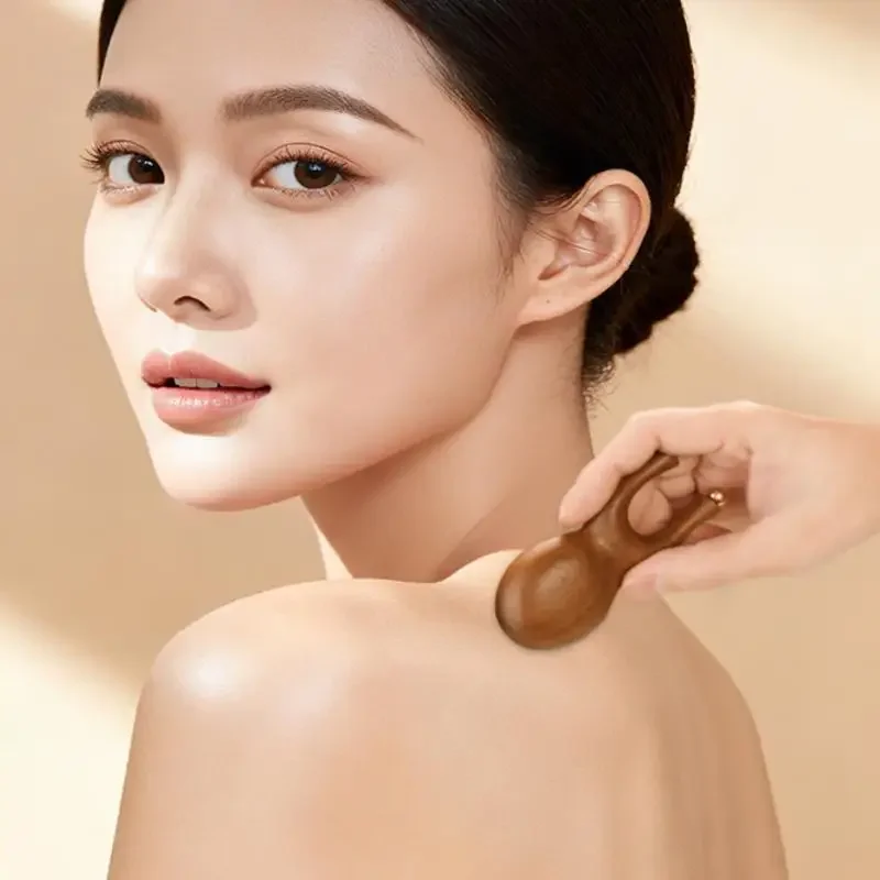 

1 шт., медные бусины, гуаша, массажер для лица, инструмент из сандалового дерева, ручка для подтяжки фасции, ручной массажер для лица, антистатическая форма лягушки, ручной