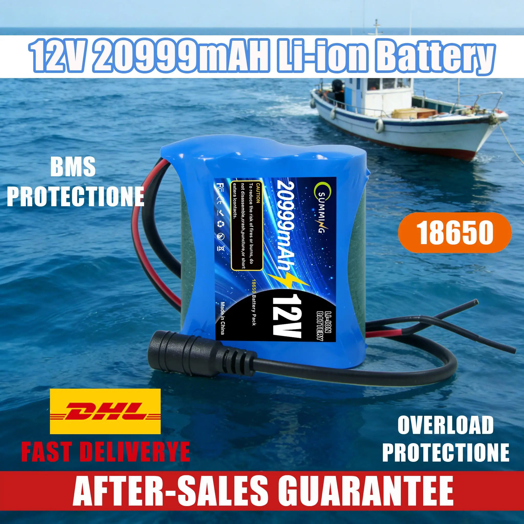 

12.6В 20999мАч Супер Аккумуляторная батарея 12В 20.9Ач 3S1P Аккумуляторы 18650 для DIY-проектов + зарядное устройство постоянного тока