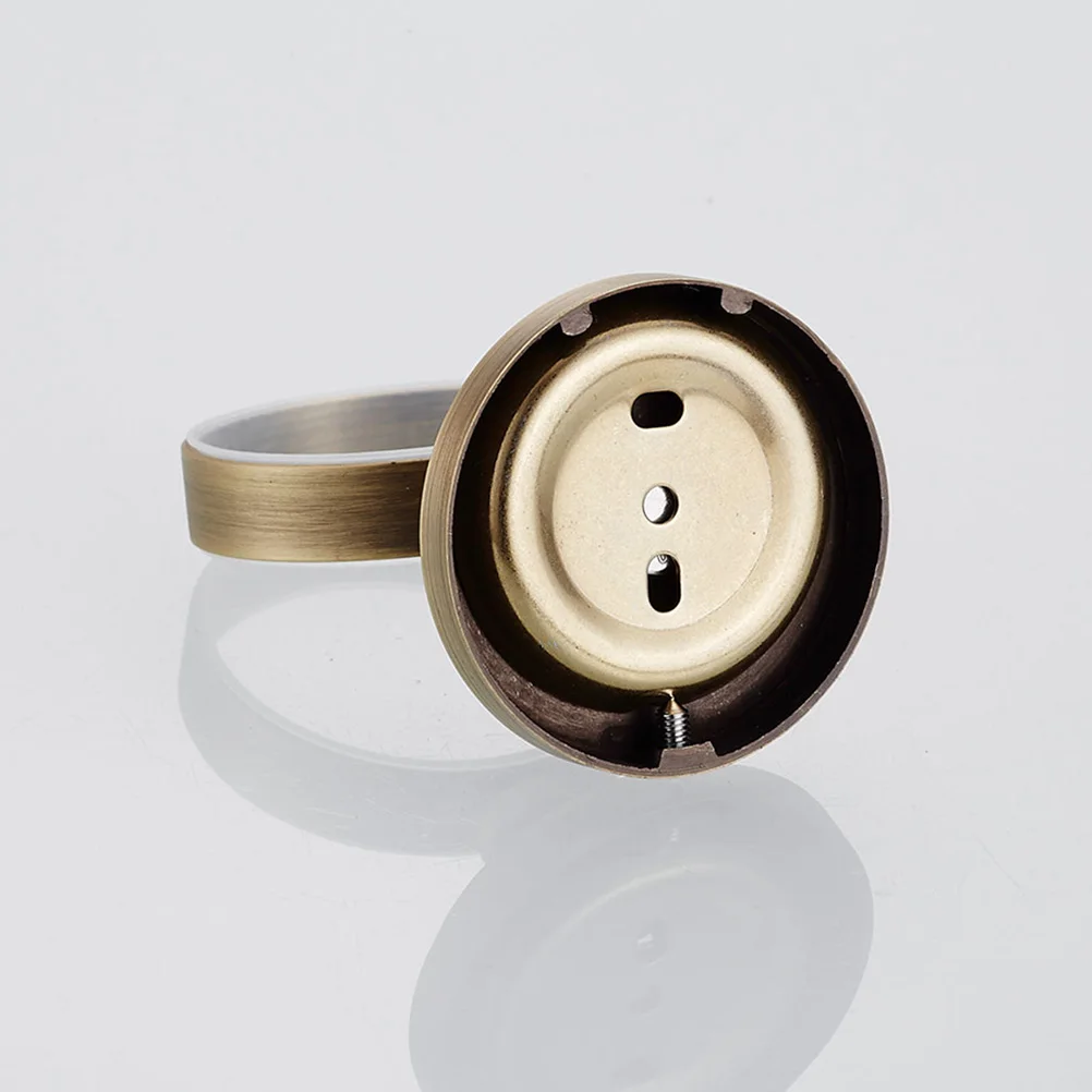 

Brass Copper Soap Dish Holder Wall Mount Bathroom Accessories Storage Rack For Shampoo Towels Soap Box Organizing Small