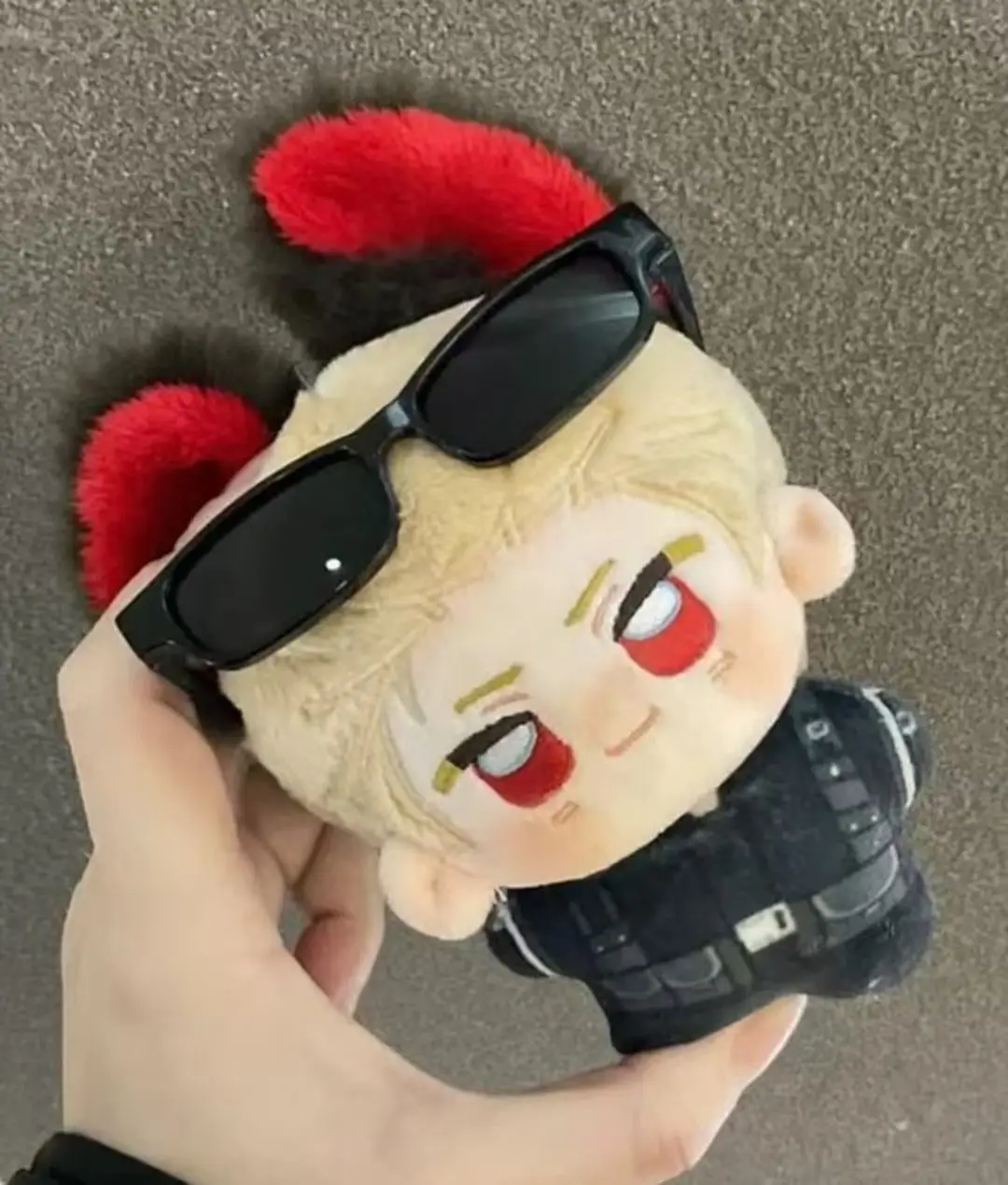 

10cm Resident Leon Scott Kennedy Chris Redfield Albert Wesker Plushie Anime Evil Figure Plush Cosplay Doll Toys Plush Pendants