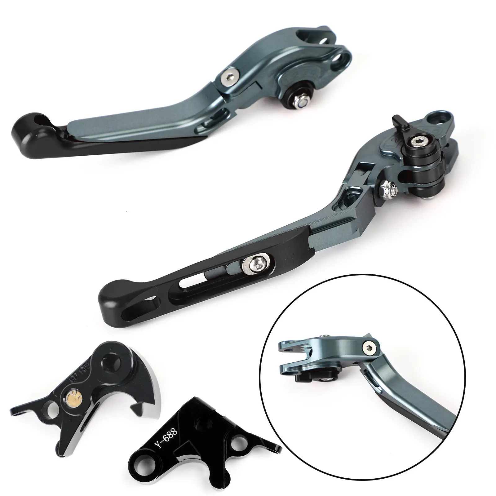 Artudatech Adjustable Clutch Brake Lever for Yamaha MT-09 Tracer 900/GT 2021-2022 YZF R6 2017-2020 Motorcycle Accessories