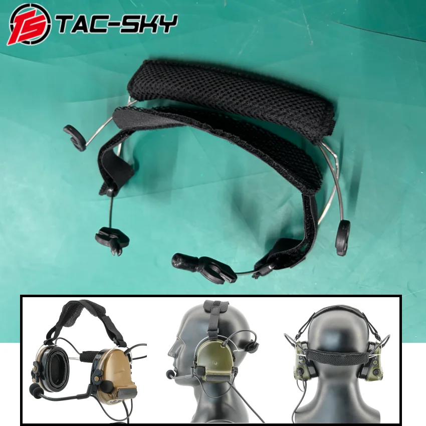 

TAC-SKY Tactical Walkie-talkie Headset Accessories for COMTAC II /COMTAC III / COMTAC XPI Shooting Hearing Protection Headphones