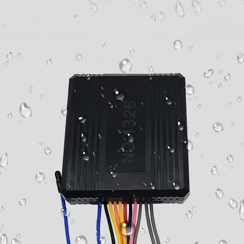 Motorcycle Alarm System 1-Way Motorcycle Anti Theft Kit Car Security Alarm System DC 12V 125dB Built in Vibration Sensor