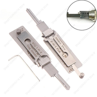 1pc SS001Pro 2 In 1 Lock Key Precision Hook And Pick Set Pick-up Kits Maintenance Repair Tool Door Lock Unlocking Engineering