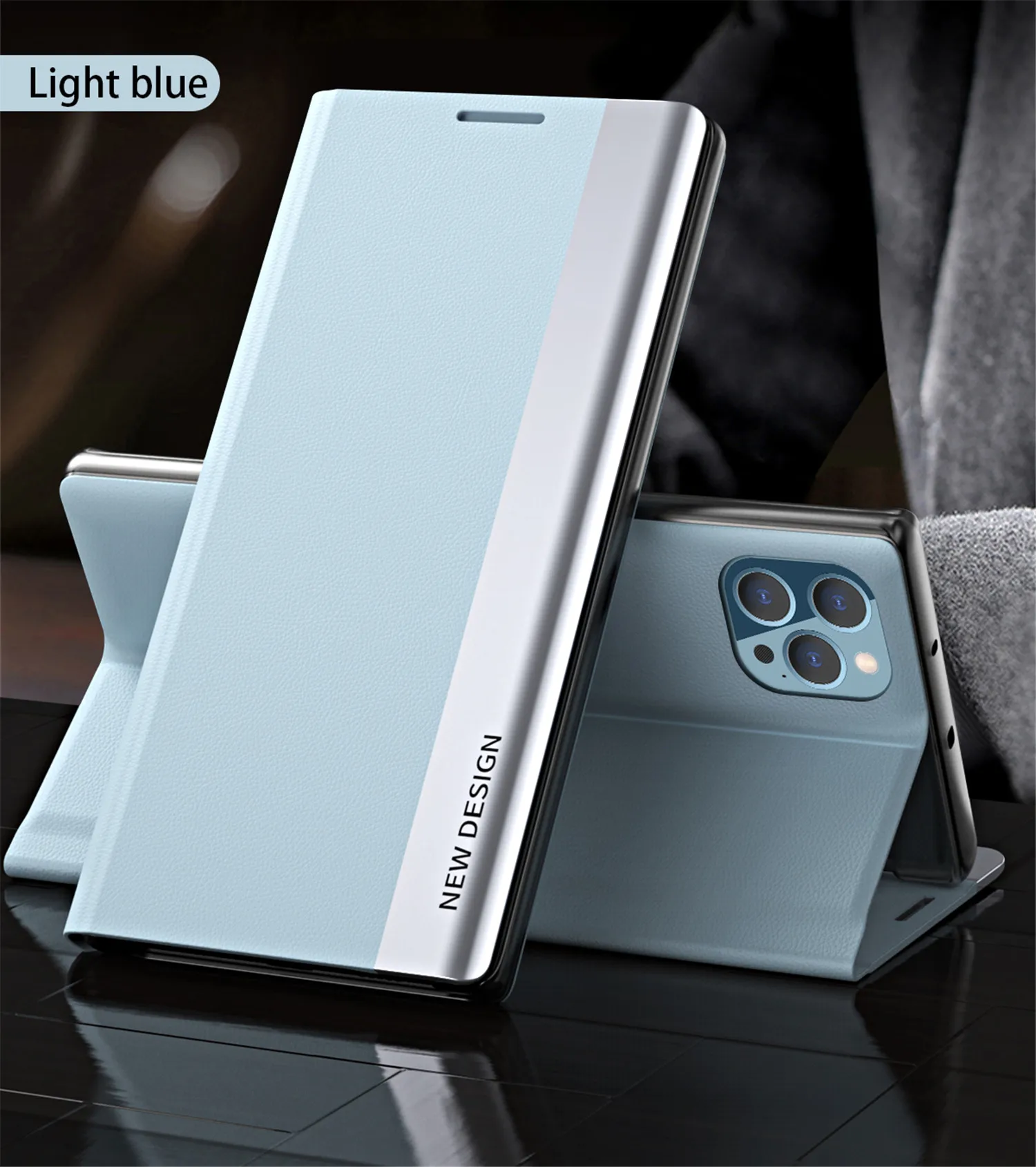 Flip Leather Case For Samsung Galaxy S26 S25 Edge S22 S23 S24 Ultra S10 Plus S20 S21 FE S8 S9 Holder Luxury Bracket Cover Coque