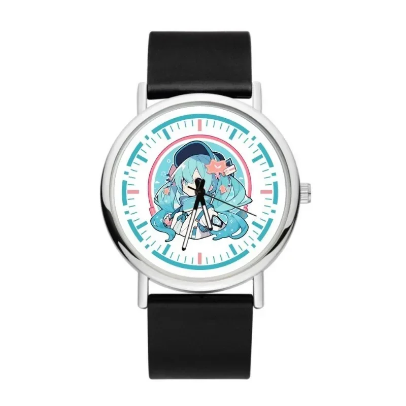 Hatsune Miku  animation peripherals cute and simple quartz watches girly heart accessories best friends holiday gifts wholesale