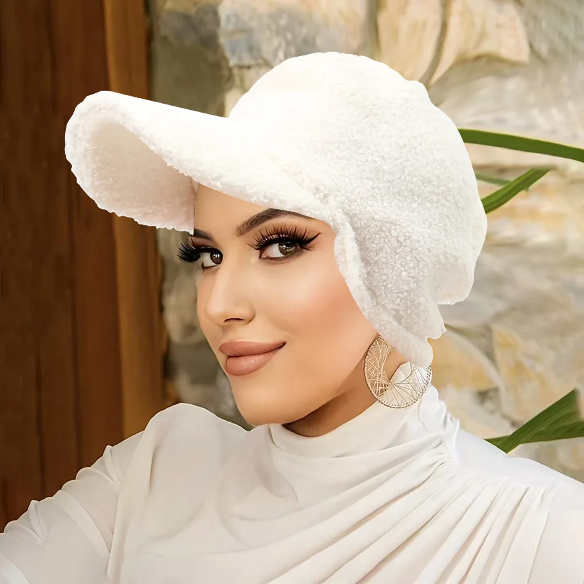 

Осенне-зимняя бейсболка, женские шапки, сохраняющие тепло, плюшевые бейсболки, весенняя бейсболка, однотонный солнцезащитный козырек, сохраняет тепло