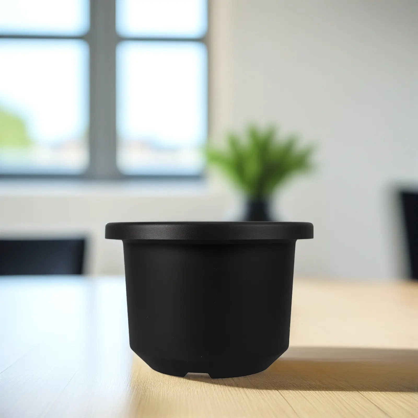 2Pcs Thickened Plastic Planter Nursery Pot Root Control Breathable Gardening Pot for Succulents Flowers Plant Cultivation