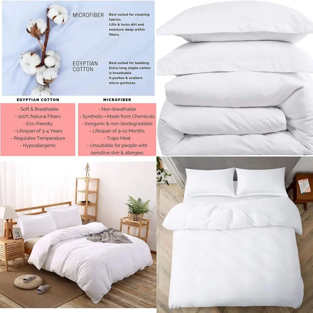 

Роскошный комплект белого пододеяльника королевского размера 120x120 см с застежкой-молнией и угловыми завязками, наволочки из египетского хлопка с 800 нитью