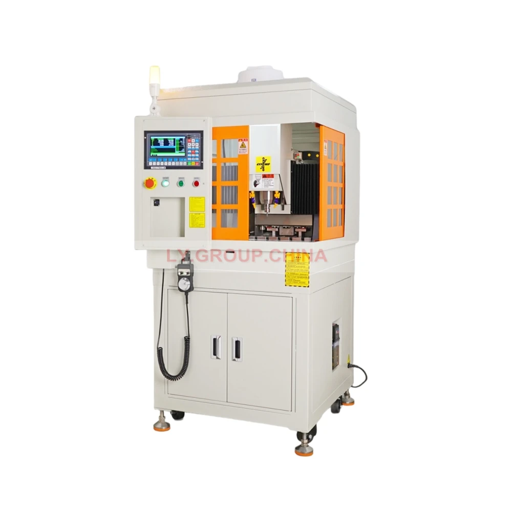 3040 Industrial Full Cast Iron Finished CNC Engraving Machine With Rolling Base Optional Automatic Tool Change ATC ISO20 2.2K