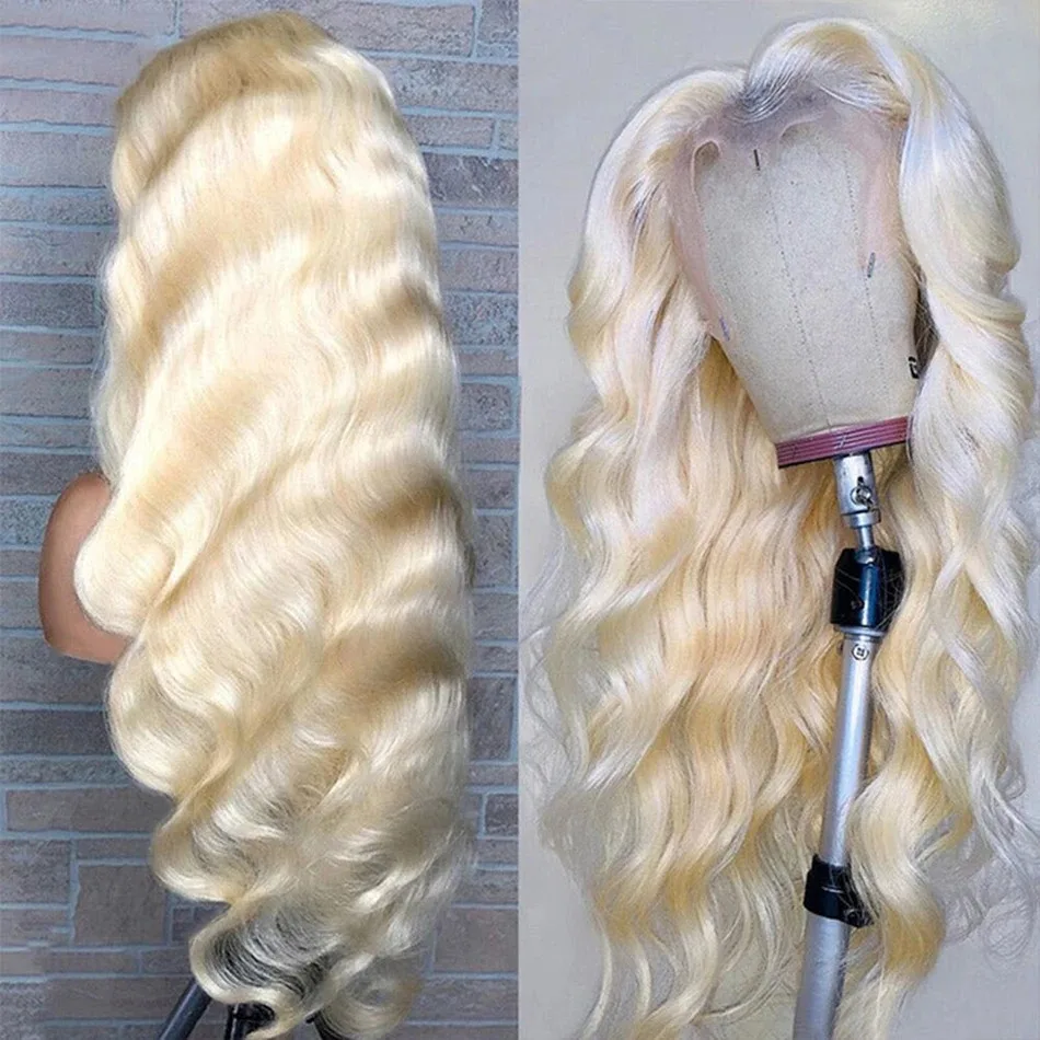 613 HD Transparent Lace Frontal Wig 13x6 13x4 Blonde Human Hair Wigs Brazilian For Black Women Pre Plucked Straight Front Wigs