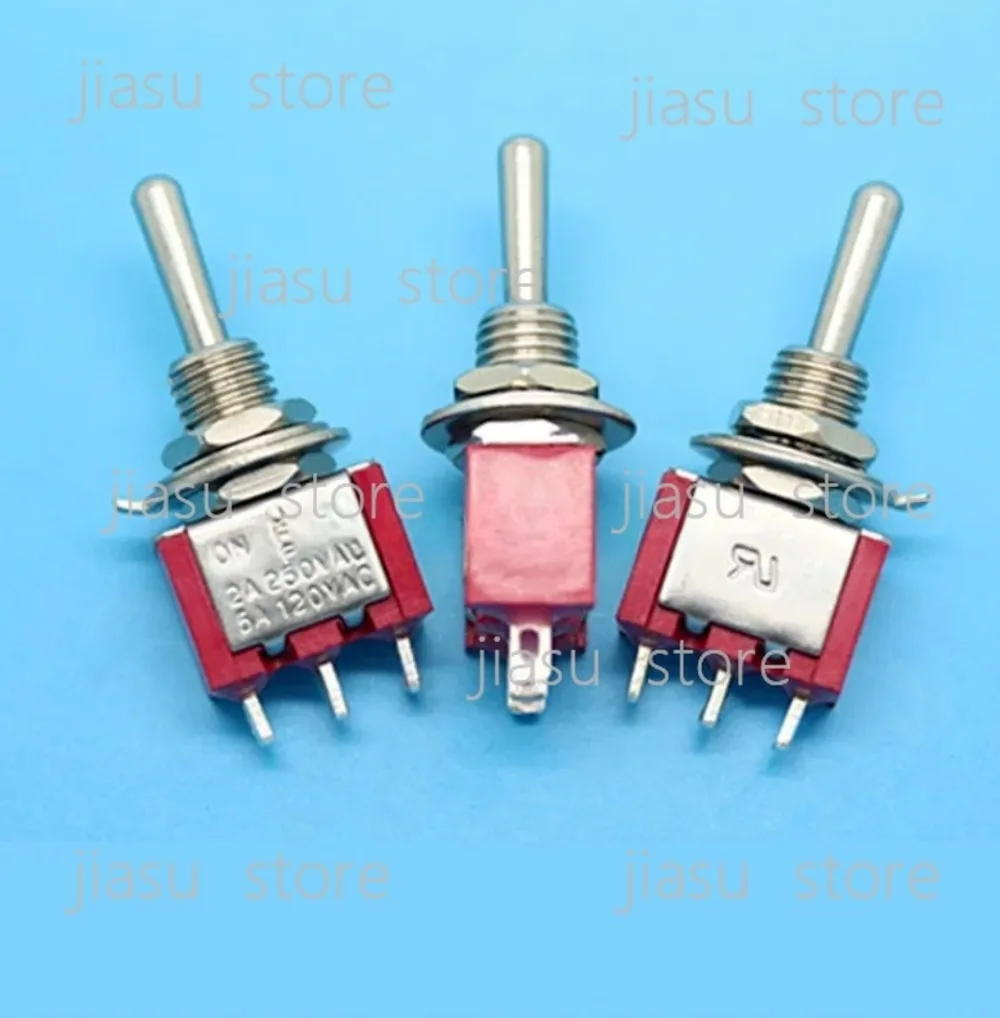 50PCS 3 Pin 3 Position Toggle Switch MTS-123 MTS-113 MTS-112