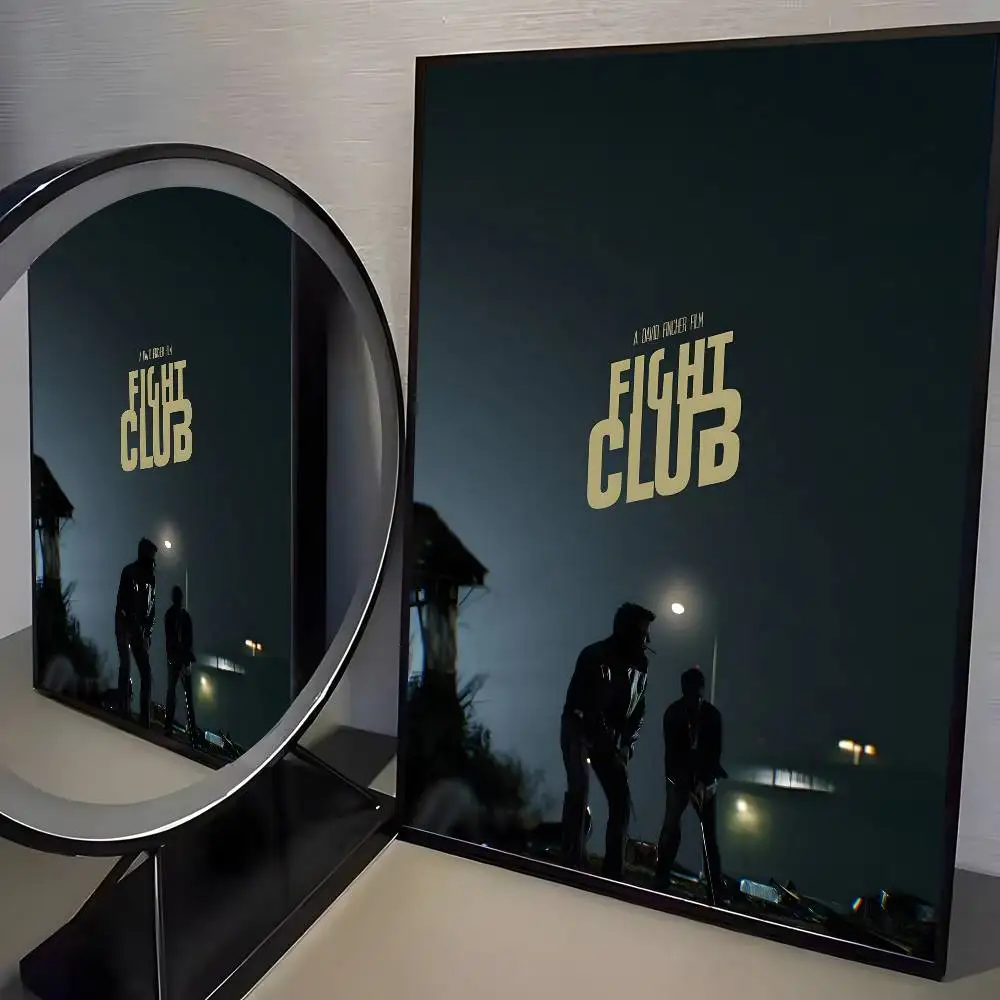 Good Movie F-Fight Club Poster Art HD Canvas Advanced Aesthetic Printing Paper Wandkunst für Wohnzimmer-Heimdekoration