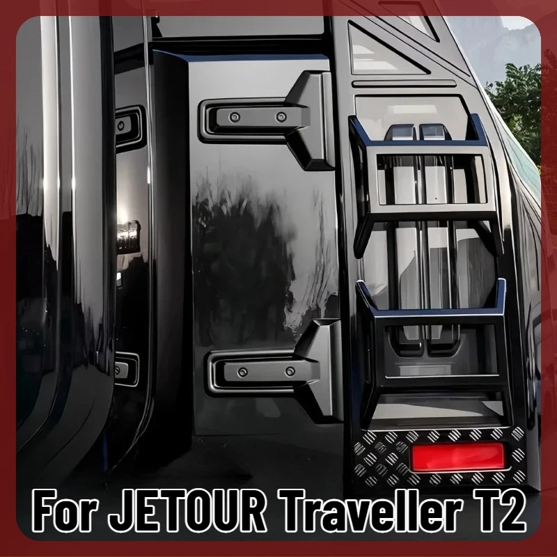 For JETOUR Traveller T2 C-DM 2026 Tailgate Hinge Decor Cover Waterproof Rear Door Hinge Frame Exterior Styling Mod Accessories