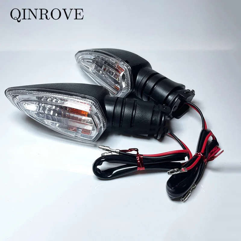 Motorcycle Turn Signal 12V ABS LED Amber Flashing Light For Yamaha YZF R1 R3 R6 R25 XSR 155 400 700 900 Fazer 250 YBR125 Tracer